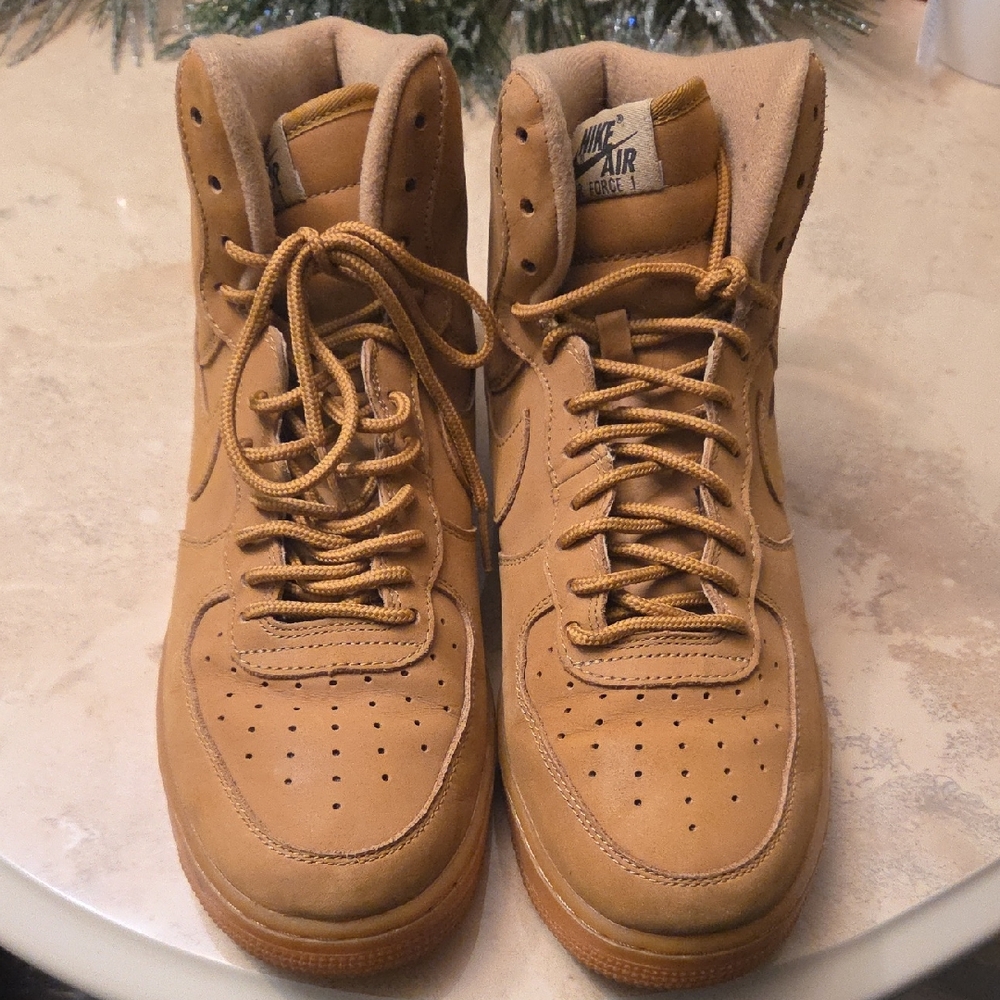 Nike Air Men's Tan High-Top Sneakers